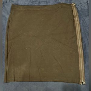 Black zip Gap Mini skirt size 16